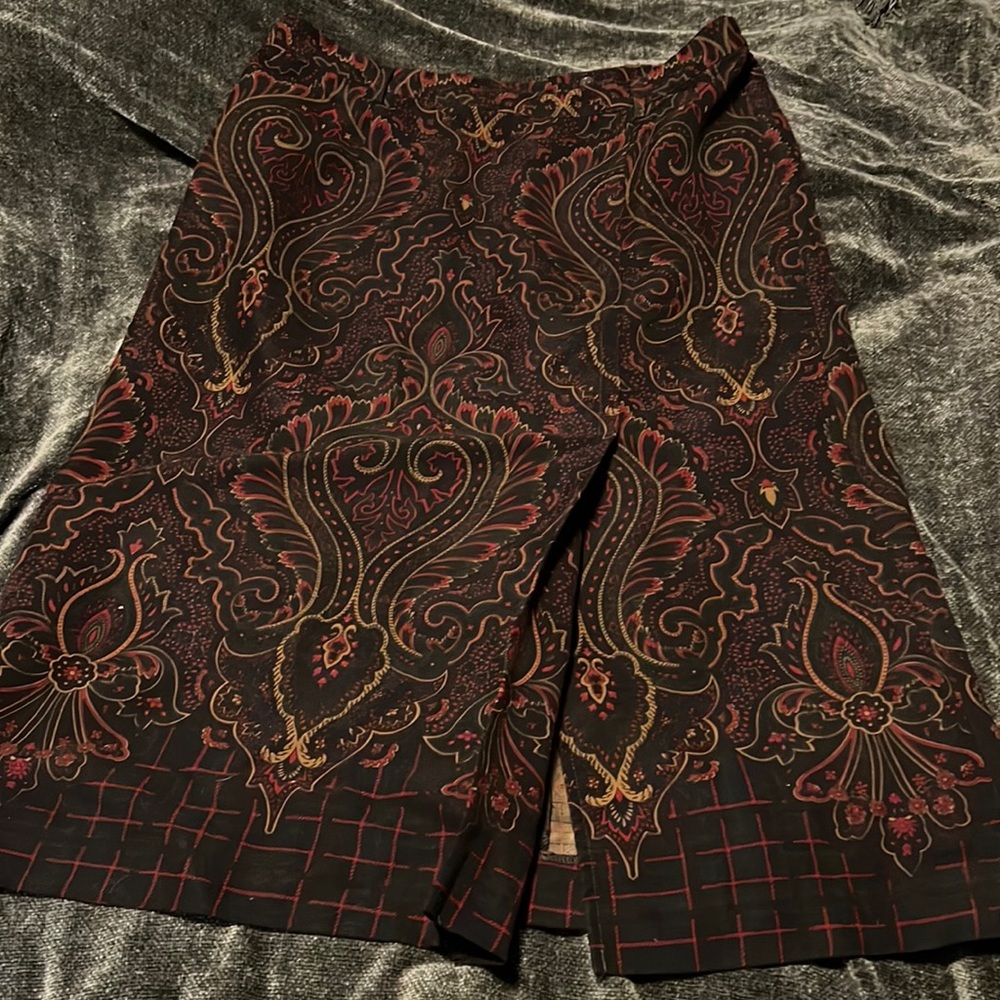 Medium length skirt